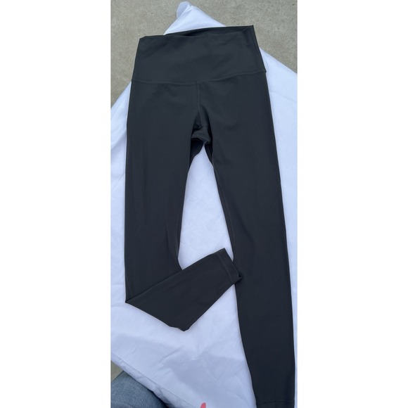 Lululemon Align 6 Gray Performance Compression Leggings‎ Stretch Grey - Picture 9 of 9